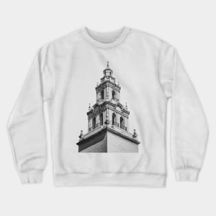 Steeple of Knowles Memorial Chapel Crewneck Sweatshirt